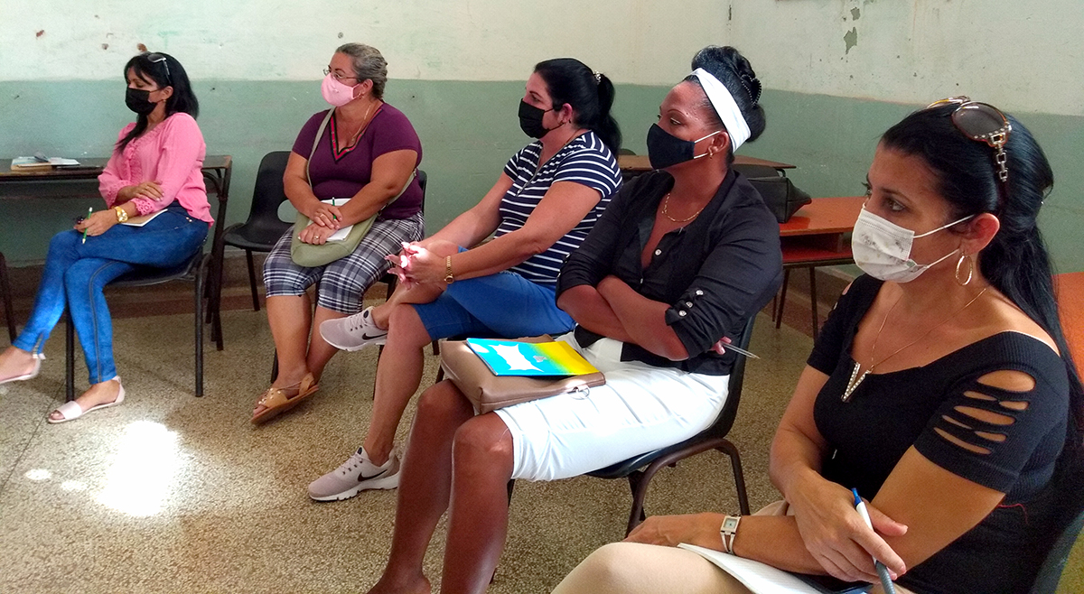 Durante el encuentro