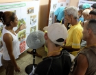 Yadairys Terry, colaboradora del CCRD-C, comenta a los participantes, algunas acciones de acompañamiento a emprendedores que aquí efectuamos
