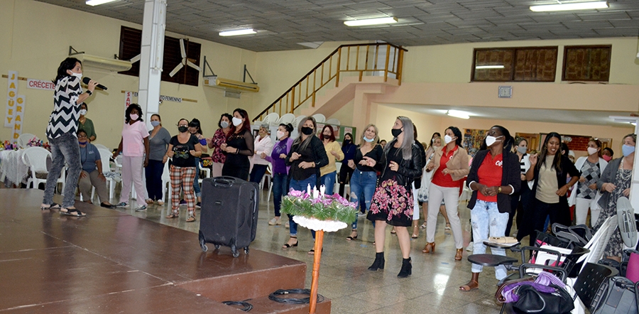 La popular Jerusalema, de ritmos sudafricanos, música creada por el DJ Master KG y vocalizada por la cantante Nomcebo, colmó de alegría a las participantes