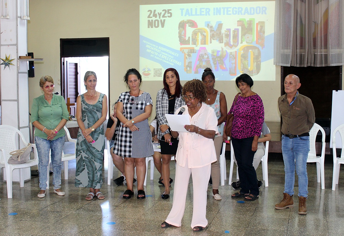 Cada comunidad habló sobre sus proyecciones