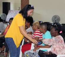 Durante la dinámica de presentación