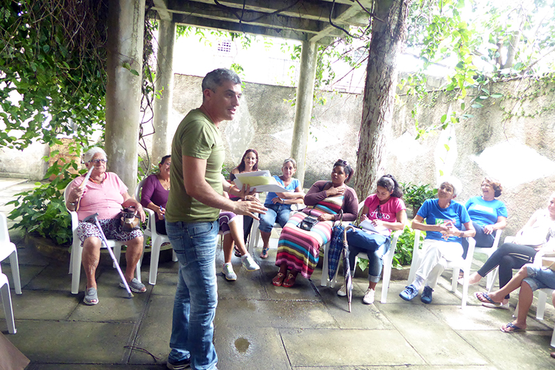 Taller sobre Violencia intrafamiliar, en Pedro Betancourt