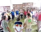 Momento de cierre del taller en Pedro Betancourt