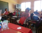 Taller con maestros, comunidad Merceditas