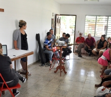 Durante el encuentro