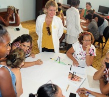 Brindar apoyo emocional y social a las personas que se dedican al cuidado, fue uno de los propósitos de esta escuela