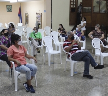 Durante el debate, luego de terminar la exposición