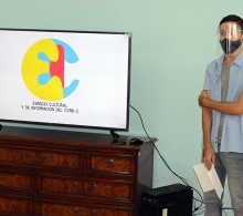 Julio C. Acosta, especialista del Espacio Cultural comenta sobre la nueva imagen y las motivaciones del diseño del logo