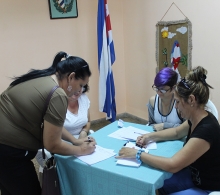 Durante el encuentro de espiritualidad