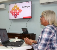 Fundamental fue la experiencia de  María Luisa Navas, Convocante del Foro ACT Cuba y Moderadora de la Comunidad de Práctica para la Gestión de Riesgo de Desastres en América Latina y el Caribe