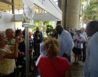 Al centro Esteban Lazo Hernández, Presidente de la Asamblea Nacional del Poder Popular de Cuba