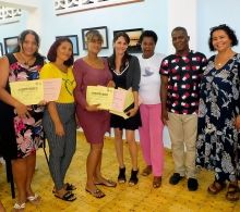 Participantes al Curso básico de peluquería y barbería