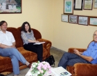 Representantes de la Obra Misionera de Berlín, junto al Rev. Raimundo García Franco