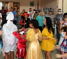 La conga, una de las tantas expresiones del baile cubano, no podía faltar