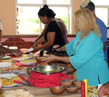 Se disfrutó de exquisitos platos de la cocina internacional