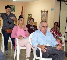 Fue provechoso el intercambio con el público