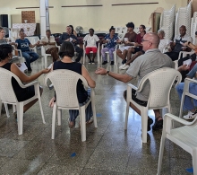 El taller se inició con una dinámica grupal de integración