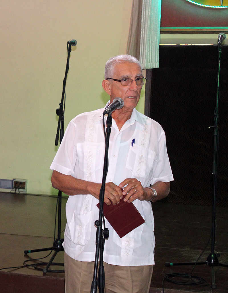 Palabras de agradecimiento del Rev. Raimundo García Franco