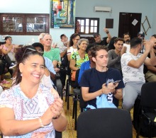 Durante la gala de premiación