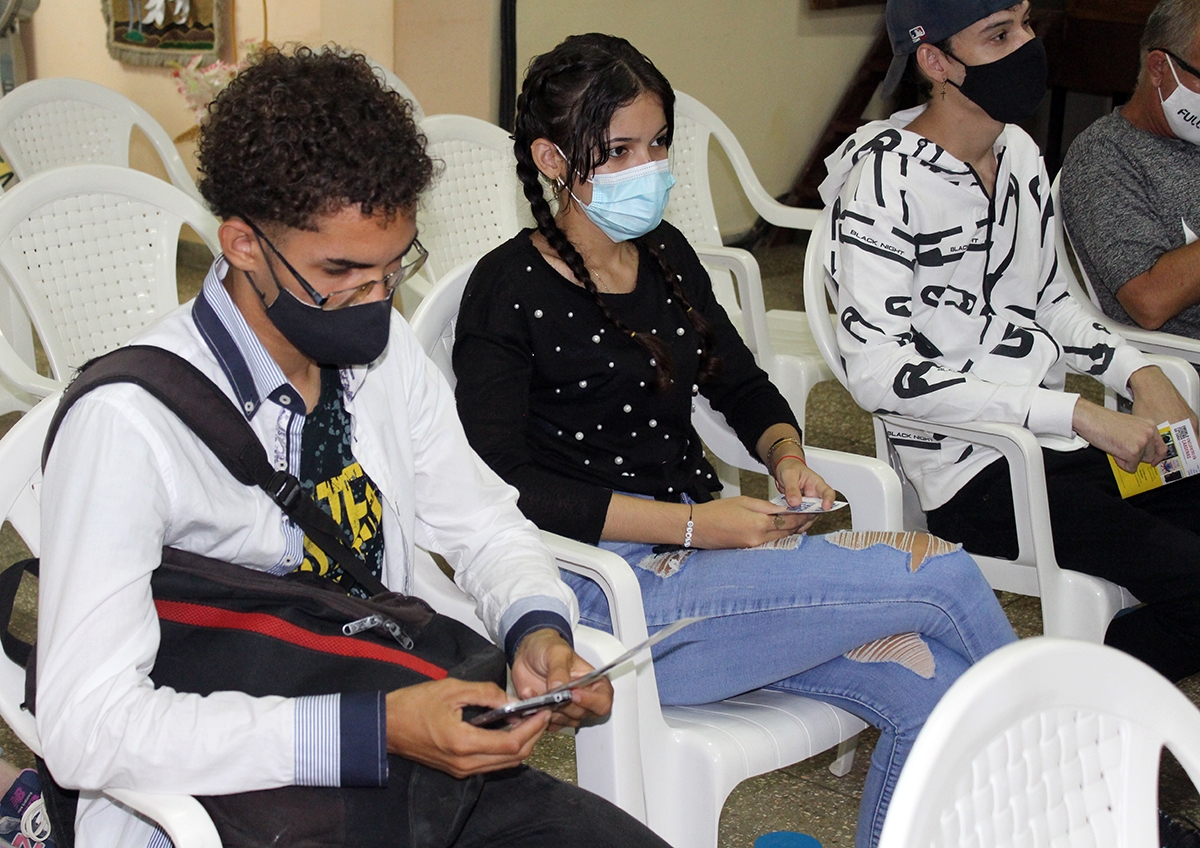 Jóvenes realizadores en la tan necesaria animación, se sintieron sumamente motivados para presentar sus proyectos