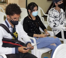 Jóvenes realizadores en la tan necesaria animación, se sintieron sumamente motivados para presentar sus proyectos