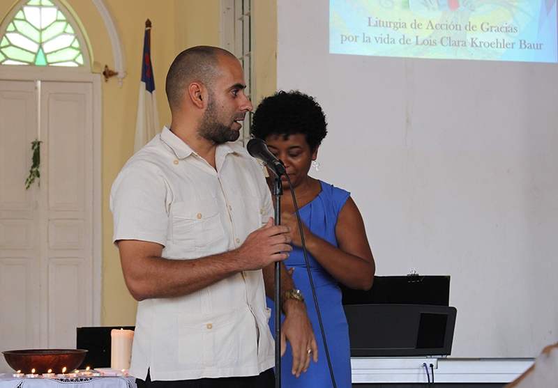 Anier González, joven miembro de la iglesia recuerda a Lois