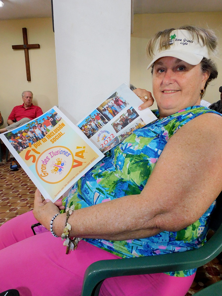 Los visitantes apreciaron promociones en favor de la inclusión social