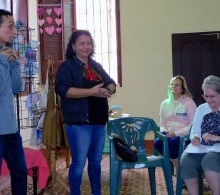 Yenia Pupo, coordinadora del Programa Académico del CCRD-Cuba, habló sobre la incidencia del trabajo que efectúa la institución