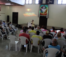 PG Marta Elvis Collazo Valdés, durante la reflexión pastoral