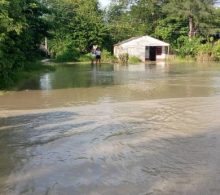Huracán Melissa, la crecida de los ríos como el Cauto también han provocado inundaciones