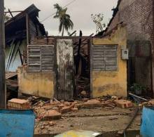 Huracán Melissa, perdidas materiales en vivienda con afectación total