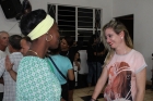 El público felicita a Rocío Fernández, la Nora de Trilogía para el ahora de Cuba