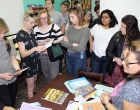 Los estudiantes visitan el Departamento de Publicaciones del CCRD-C