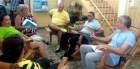 Reunión de evaluación sobre el taller, efectuada por el Grupo Gestor de Jagüey Grande