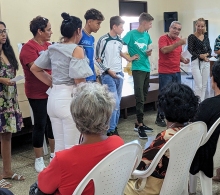 Al finalizar los participantes agradecieron oportunidades como esta
