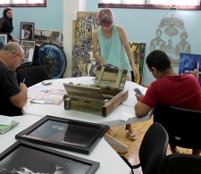 Valoración de las obras concursantes en el IV Salón Cultura de Paz