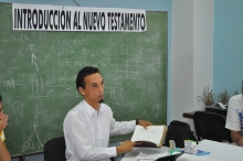 Pastor Alison Infante Zamora, facilitador del Taller