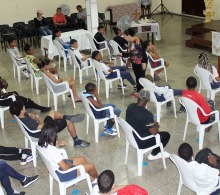 La psicopedagoga Eneyda Rodríguez faciliticó el cine debate