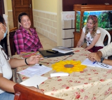 El reencuentro es siempre motivo de alegría, sobre todo si se trata de proyectar el trabajo futuro en beneficio de quien más lo necesita