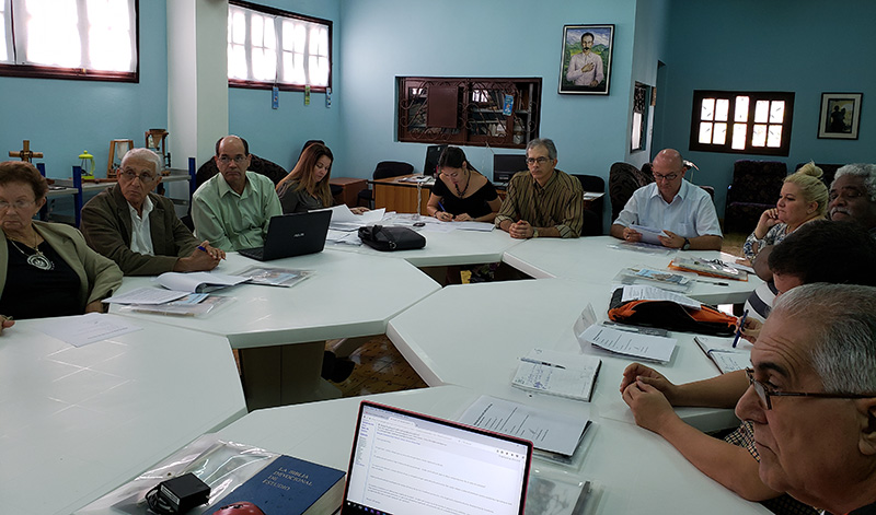 Durante la Junta Directiva