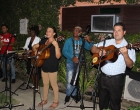 El grupo Con clave ameniza la actividad