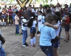 El baile no podía faltar en la fiesta dedicada a los infantes