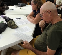 Durante el taller