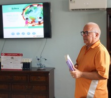 Jesús M. Iglesias Gómez, especialista del CCRD-Cuba, habló sobre cada uno de los capítulos que conforman el Manual esfera