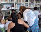 Durante uno de los talleres de capacitación para la prevención de violencias