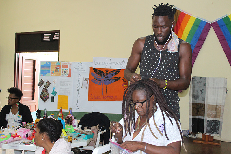 En el encuentro de Afroemprendedores el estilo afrocaribeño no faltó