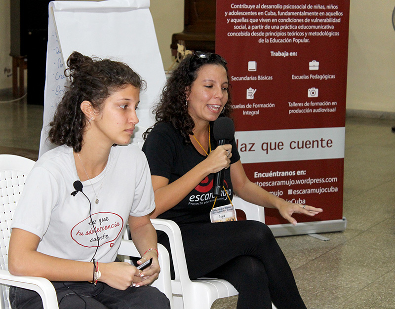 Varios fueron los proyectos y grupos que compartieron sus experiencias