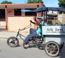 Los cantineros recorren todos los barrios de nuestra ciudad