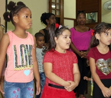 Niñas y niños pasaron un rato agradable