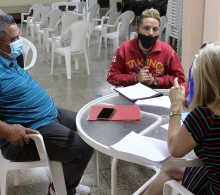El joven economista del CCRD-C, Yoamet Cazañas, como parte de una estrategia institucional, se suma al equipo de asesoría